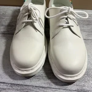 Dr. Martens For Pride Oxford Shoes - White Smooth Leather - Size 9 Dr. Martens | Shoes | Dr Martens Rainbow Pride Oxford Shoes  main image 4